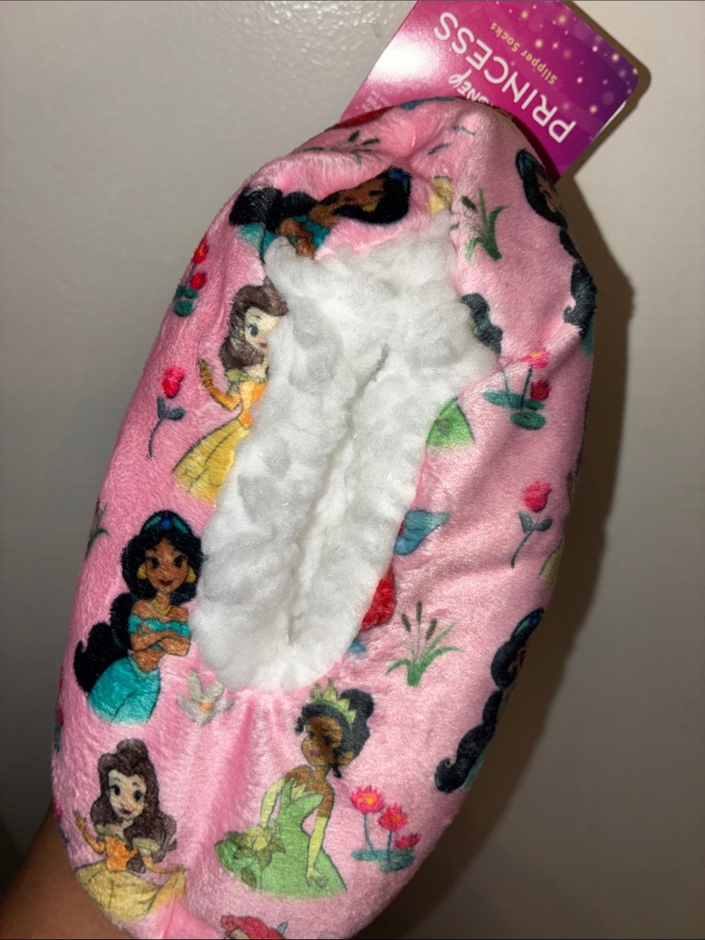 Disney Princess Plush slipper socks